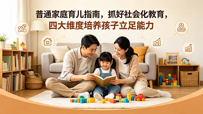 付费文章:普通家庭育儿指南,抓好社会化教育,四大维度培养孩子立足能力-52项目站