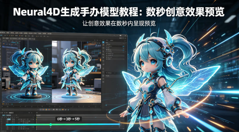 Neural4D生成手办模型教程，让创意效果在数秒内呈现预览-52项目站