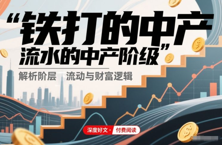 付费文章：铁打的中产，流水的中产阶级-52项目站