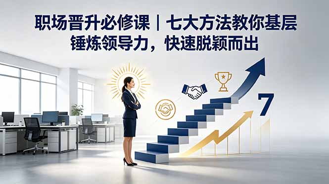 付费文章:职场晋升必修课|七大方法教你基层锤炼领导力,快速脱颖而出-52项目站