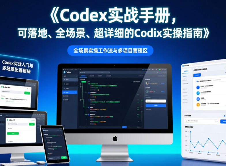 Codex实战手册，可落地、全场景、超详细的Codex实操指南-52项目站