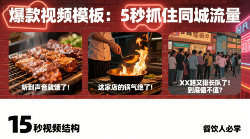 白泽老师·餐饮实体店短视频爆店-52项目站