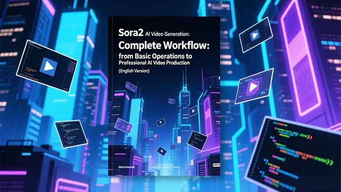Sora2 AI视频生成的系统教程(英文版-52项目站