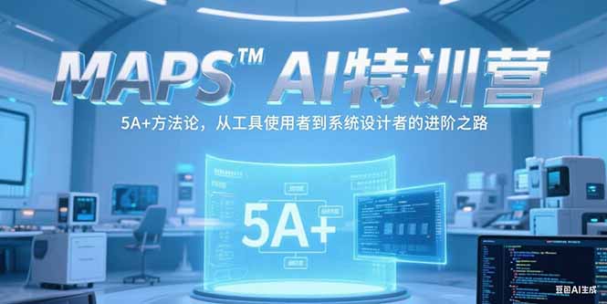 MAPSAI特训营，掌握 5A+方法论，从工具使用者到系统设计者的进阶之路-52项目站