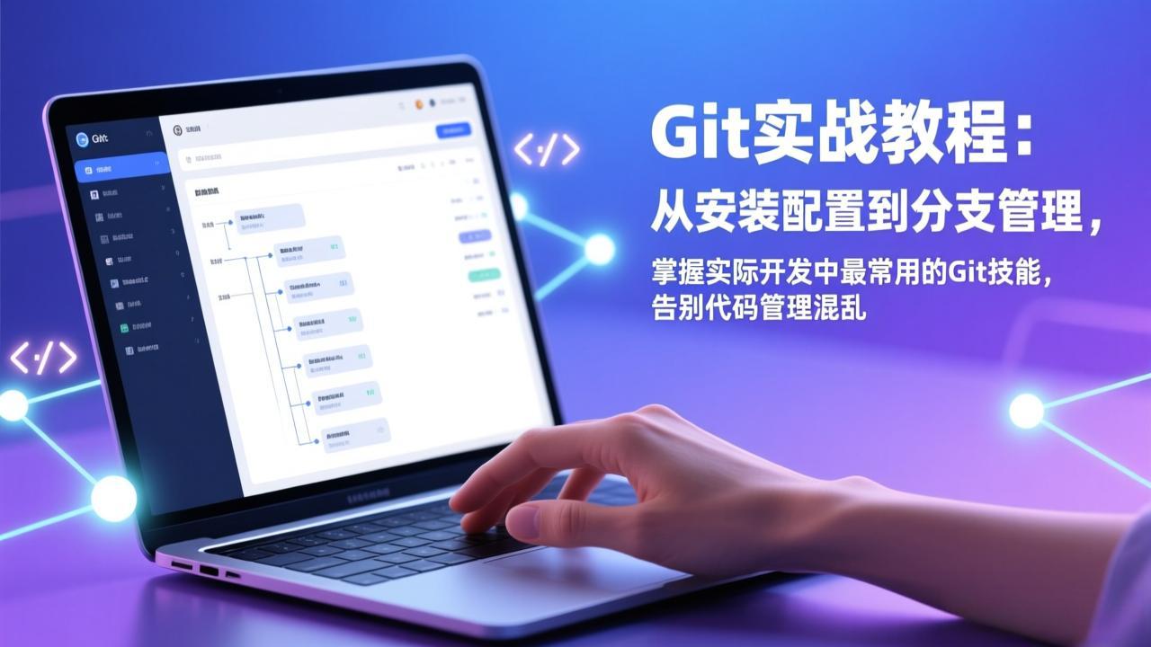 Git实战教程：从安装配置到分支管理，掌握实际开发中最常用的Git技能，告别代码管理混乱-52项目站