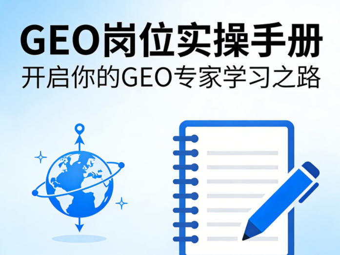GEO岗位实操手册，开启你的GE0专家学习之路-52项目站