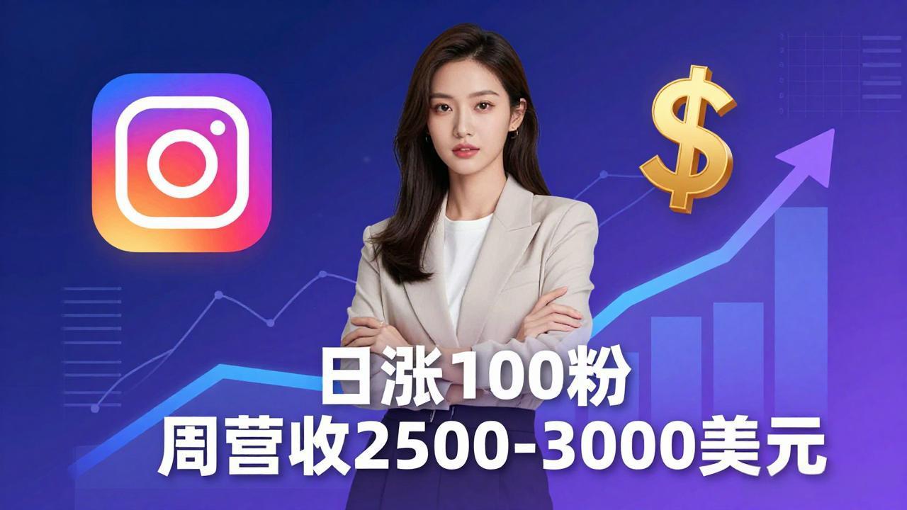 想做数字产品？Sheri亲授：日涨100粉、每周2500至3000美元的营收，Instagram躺着赚-52项目站