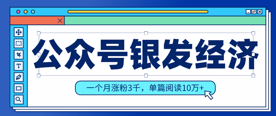 公众号老年哲学鸡汤赛道，一个月涨粉3千，单篇阅读10万+(详细操作教程)-52项目站
