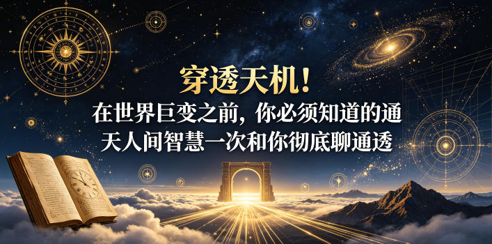 付费文章：穿透天机！在世界巨变之前，你必须知道的通天人间智慧一次和你彻底聊通透-52项目站