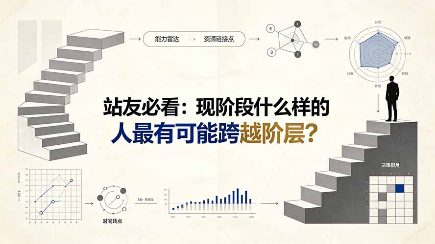付费文章：站友必看：现阶段什么样的人最有可能跨越阶层?-52项目站