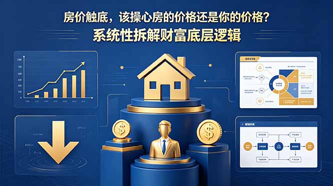 付费文章:房价触底,该操心房的价格还是你的价格?系统性拆解财富底层逻辑-52项目站