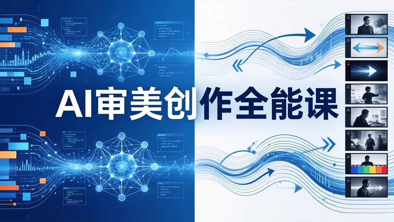 AI审美创作全能课：MJ+Seedance+模型训练+影视分镜+编剧，一站式掌握AI艺术创作-52项目站