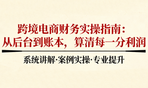 2025跨境电商财务实操指南-52项目站