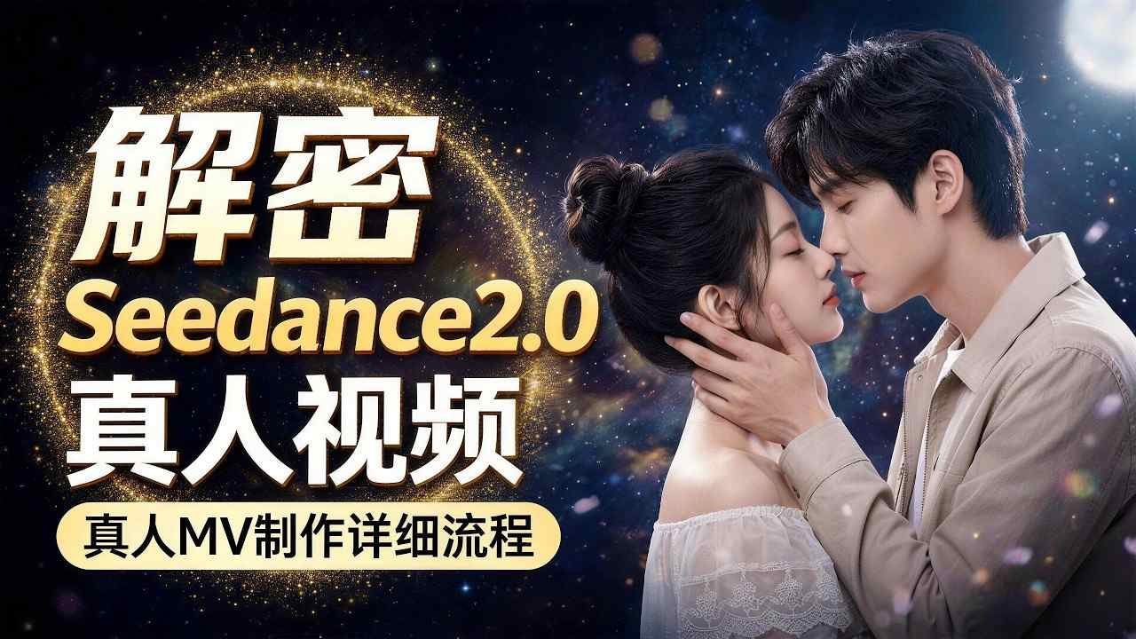 Seedance 2.0解密教程：零基础制作真人MV全流程-52项目站