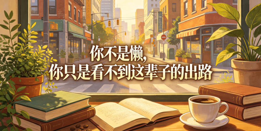 付费文章：你不是懒，你只是看不到这辈子的出路-52项目站