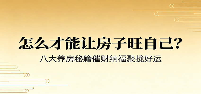 付费文章《怎么才能让房子旺自己？》八大养房秘籍催财纳福聚拢好运-52项目站