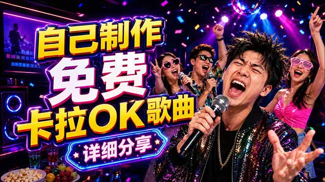 免费卡拉OK歌曲制作全攻略:音轨分离字幕制作,零基础快速做出专业K歌视频-52项目站