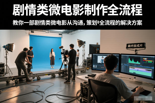 剧情类微电影制作全流程，教你一部剧情类微电影从沟通，策划到拍摄制作全流程的解决方案-52项目站