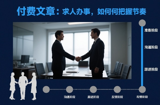 付费文章：求人办事，如何把握节奏-52项目站