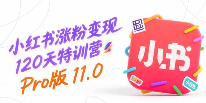 小红书涨粉变现120天特训营Pro版11.0:从0到1掌握平台运营,内容制作和变现-52项目站
