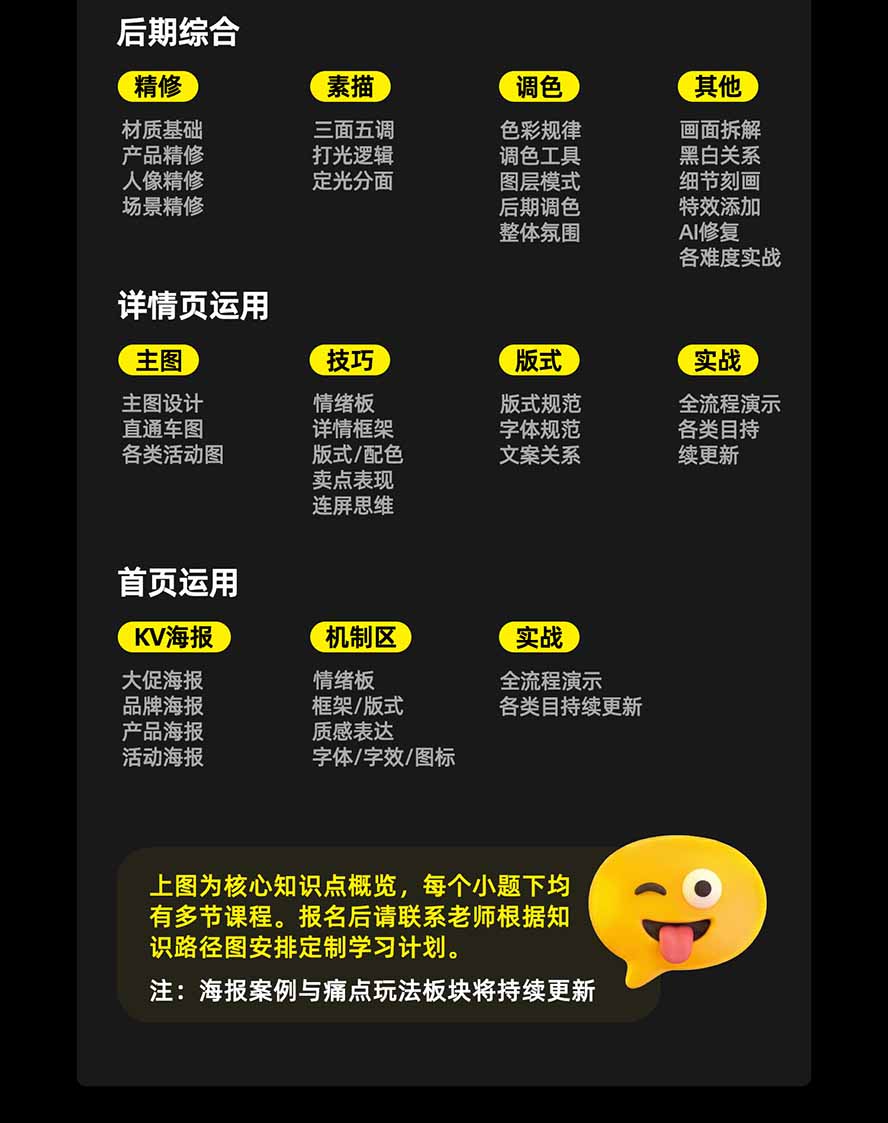 图片[4]-电商头等舱AI设计全能进阶2026新课：PS+即梦+Nano Banana+ComfyUI，从产品精修到详情页全案设计-52项目站