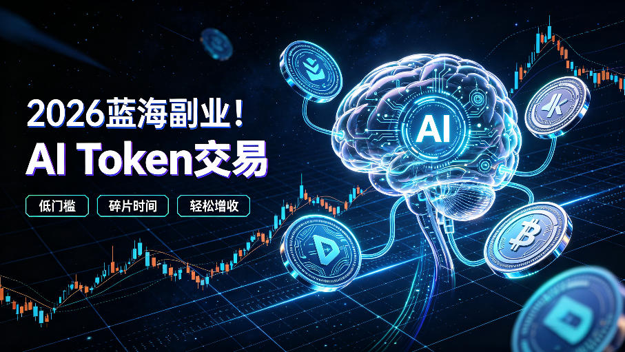 2026全新风口副业｜AI智能Token交易，空闲时间轻松 賺 收益，无需全天盯盘【揭秘】-52项目站
