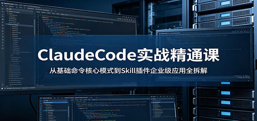 ClaudeCode实战精通课:从基础命令核心模式到Skill插件企业级应用全拆解-52项目站