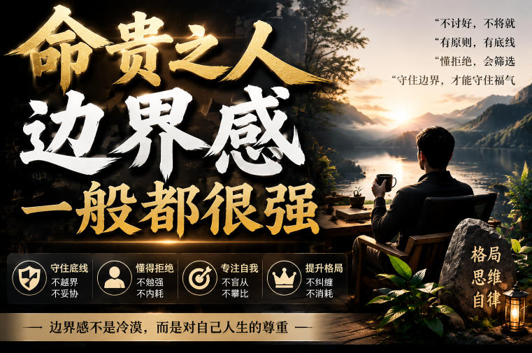 付费文章：命贵之人，边界感一般都很强-52项目站