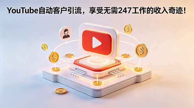 YouTube 自动客户引流，享受无需 247 工作的收入奇迹！【原创双语字幕】-52项目站
