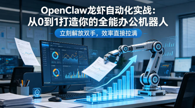 OpenClaw龙虾自动化实战：从0到1打造你的全能办公机器人，立刻解放双手，效率直接拉满-52项目站