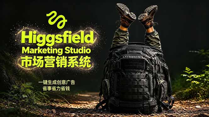 AI广告工作流实战：从脚本到画面用Higgsfield完成，商家也能做品牌视频，省万元成本！附提示词-52项目站