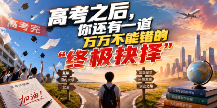 付费文章:高考之后,你还有一道万万不能错的“终极抉择”-52项目站