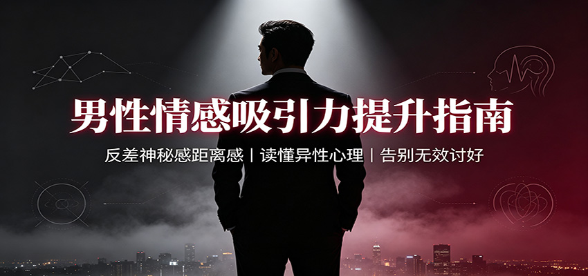 男性情感吸引力提升指南：反差神秘感距离感，读懂异性心理，告别无效讨好-52项目站