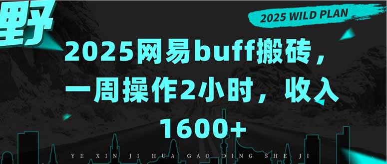 2025网易buff搬砖，一周操作2小时，收入1600+-52项目站
