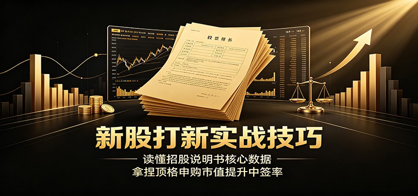 新股打新实战技巧:读懂招股说明书核心数据,拿捏顶格申购市值提升中签率-52项目站