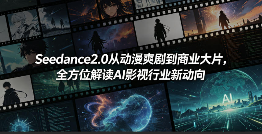 Seedance2.0从动漫爽剧到商业大片，全方位解读AI影视行业新动向-52项目站