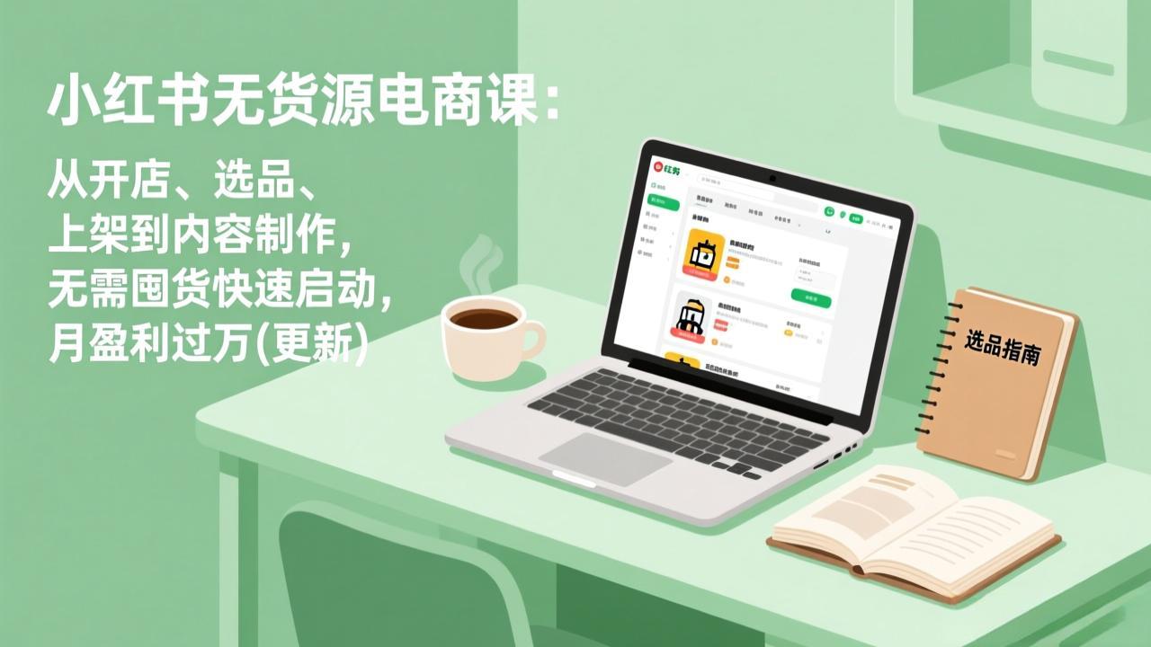 小红书无货源电商课(5月12更新-52项目站