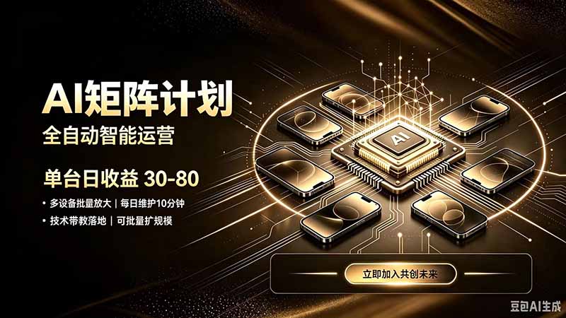 AI智能对话，矩阵规模化创业，全程技术扶持，长久稳定，日入800+-52项目站