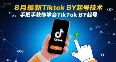 8月最新Tiktok搬运起号技术，手把手教你学会TikTok搬运起号-52项目站