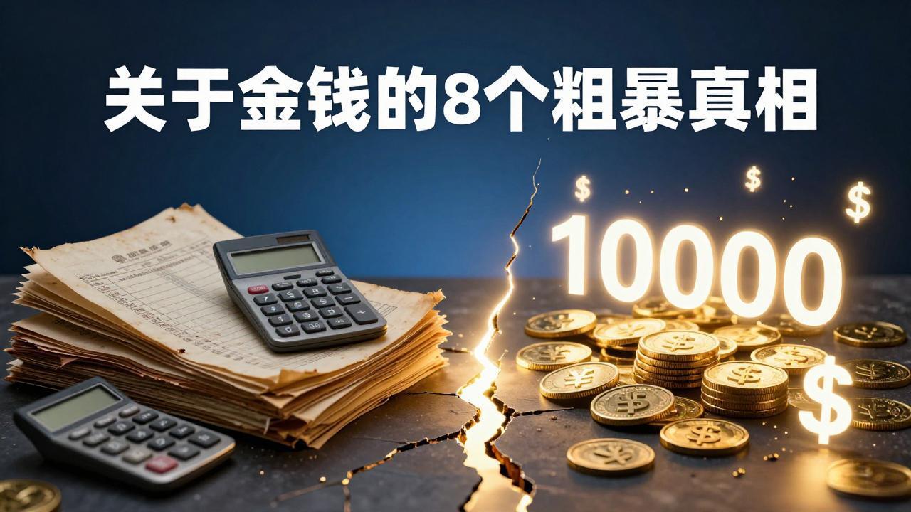 付费文章：关于金钱的 8 个粗暴真相，彻底重塑你的赚钱思维与财富认知-52项目站