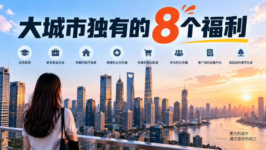 某公众号付费文章:大城市独有的8个福利-52项目站