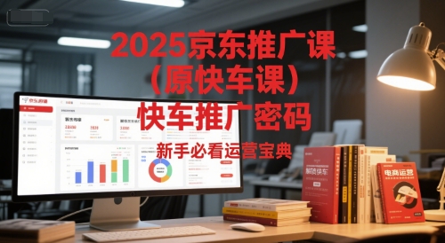 2025京东推广课(原快车课)解锁京东快车推广密码,新手必看运营宝典-52项目站
