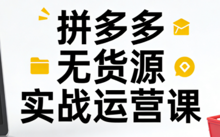 子枫老师·拼多多无货源实战运营课(更新12月)-52项目站