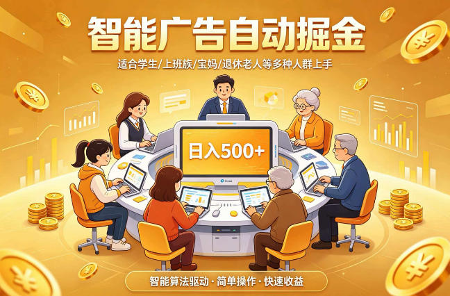 2026年最好做的项目：自动掘金项目，小白轻易上手，单日轻松收入500+【揭秘】-52项目站