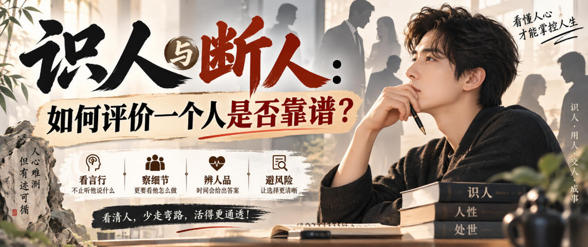 付费文章:识人与断人:如何评价一个人是否靠谱?-52项目站