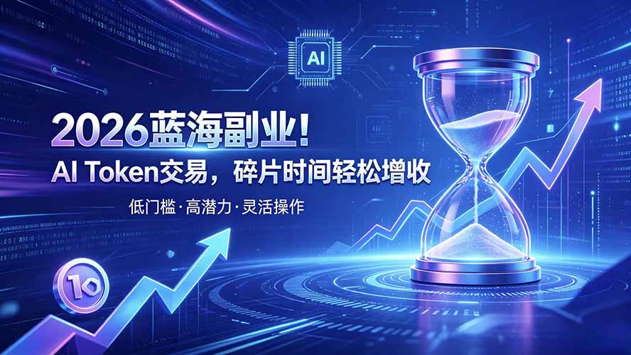 AI Token算力赛道！普通人可入局的数字副业-52项目站