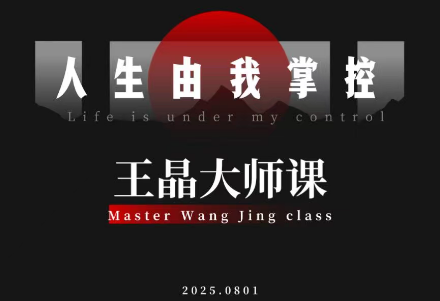 王晶大师课：流量破局-人生由我掌控-52项目站