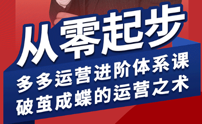 海神·拼多多运营进阶系统课(更新2026)-52项目站