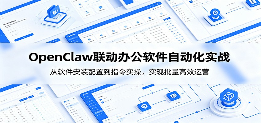OpenClaw自动化实操课:从软件安装配置到指令实操,实现批量高效运营-52项目站