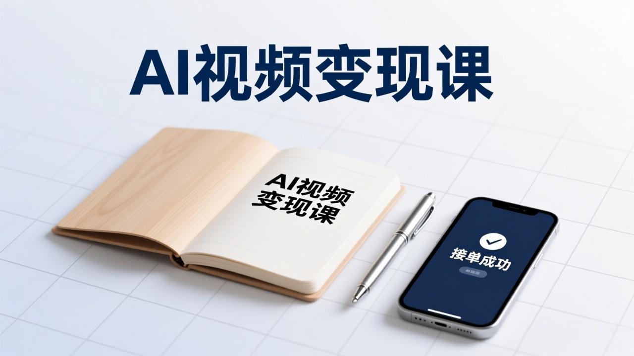 AI视频变现课,学完即可创作短片、接商单,实现副业增收,单项目报价可达千元-52项目站